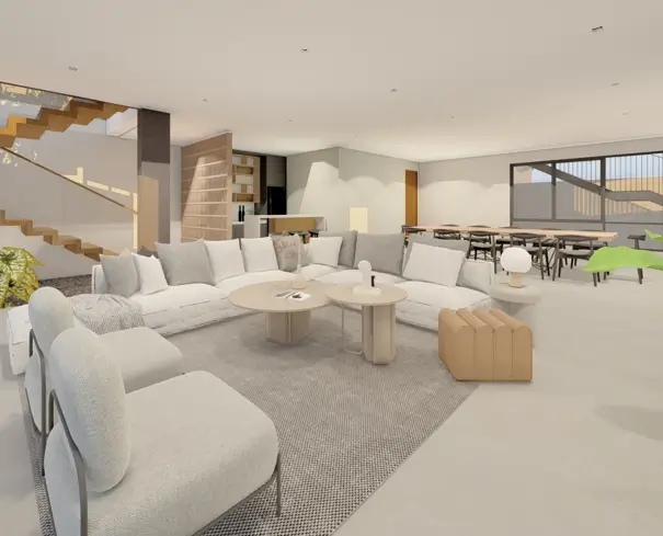 Casual Basement Seating