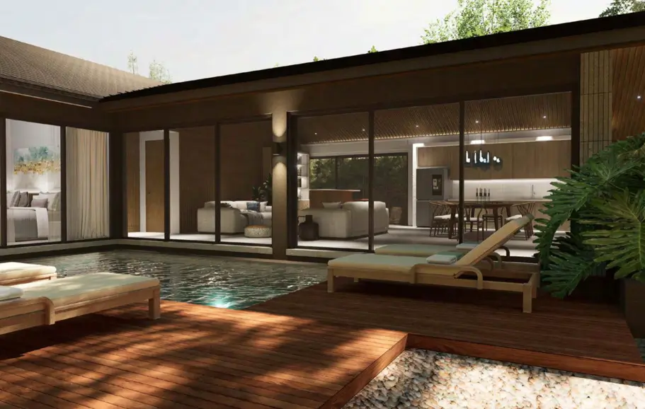 Poolside Deck