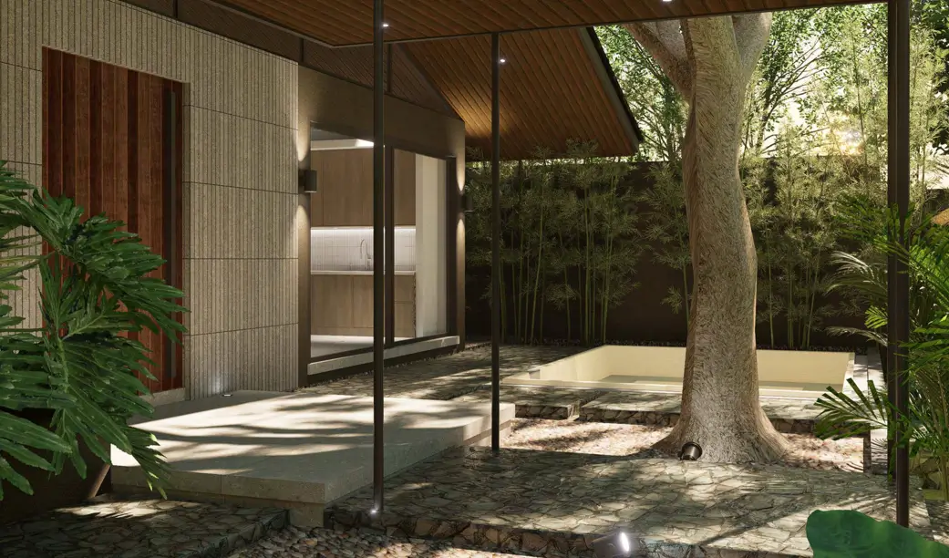 Courtyard Rendering